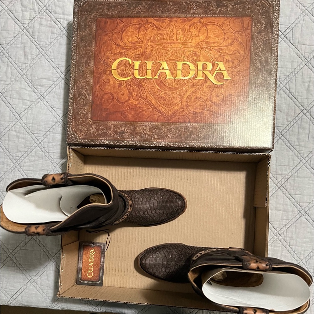 Cuadra Brown Leather Boots
